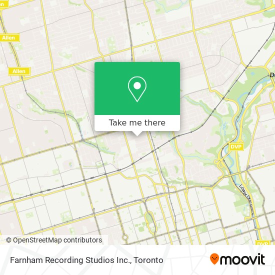 Farnham Recording Studios Inc. map