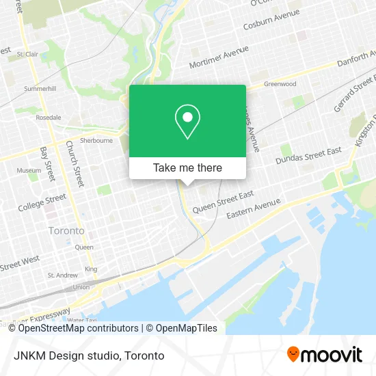 JNKM Design studio map