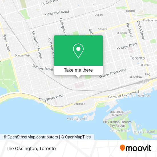 The Ossington map