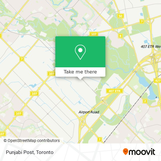 Punjabi Post map