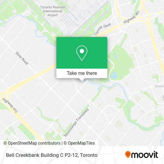 Bell Creekbank Building C P2-12 map