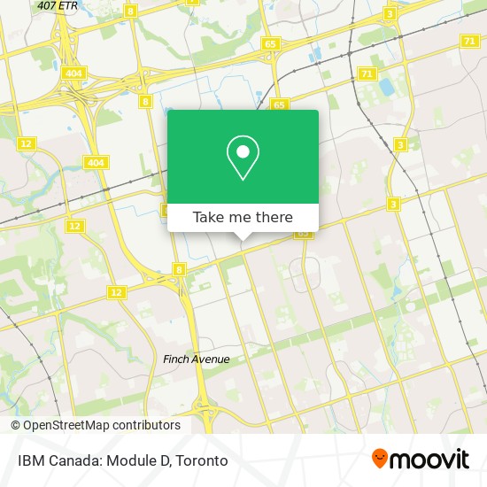 IBM Canada: Module D map