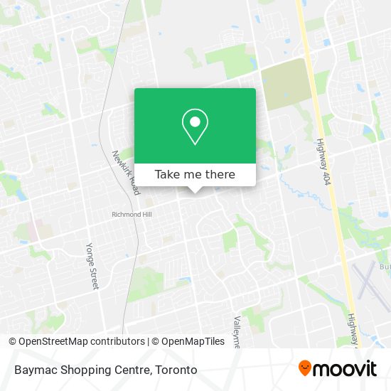 Baymac Shopping Centre map