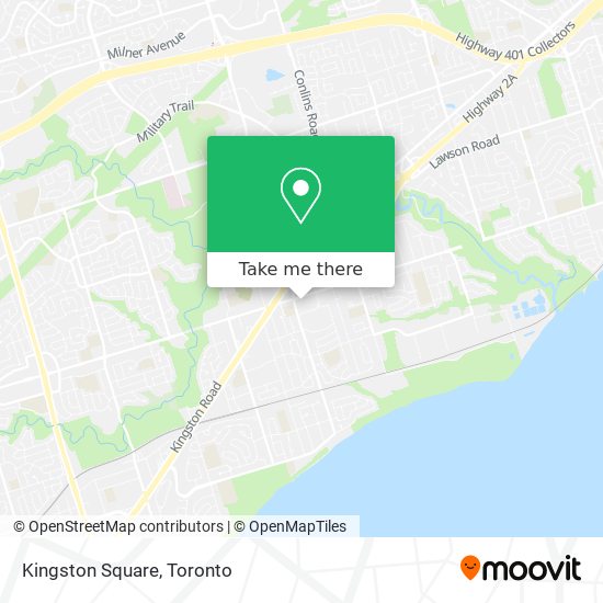 How to get to Kingston Square in Toronto by Bus or Train