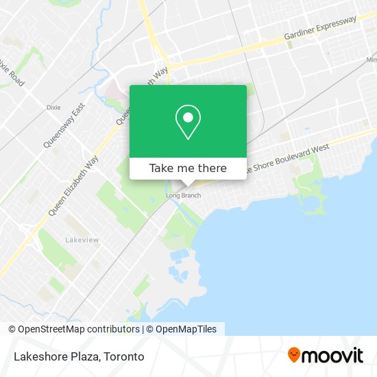 Lakeshore Plaza map