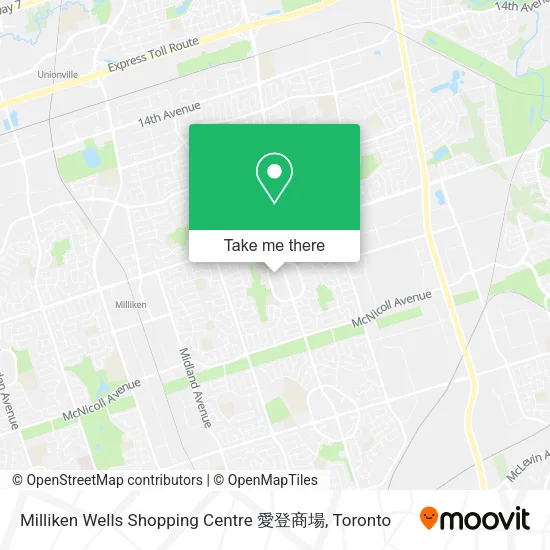 Milliken Wells Shopping Centre 愛登商場 map