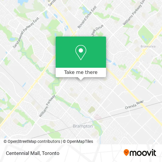 Centennial Mall plan