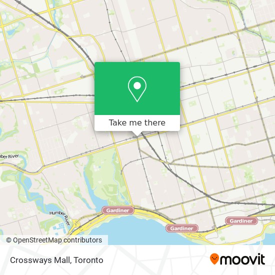 Crossways Mall map
