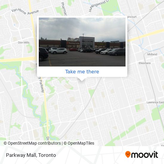 Parkway Mall map