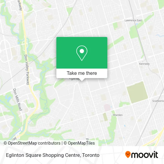 Eglinton Square Shopping Centre map