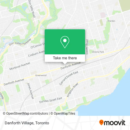 Danforth Village plan