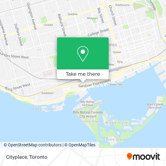 Cityplace map