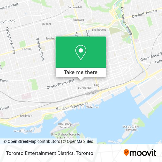 Toronto Entertainment District plan