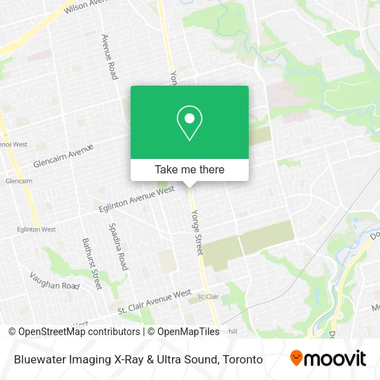 Bluewater Imaging X-Ray & Ultra Sound map