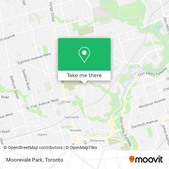 Moorevale Park map