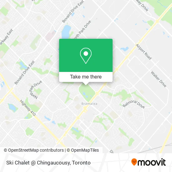 Ski Chalet @ Chingaucousy map