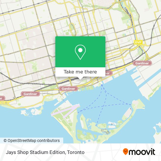 Jays Shop Stadium Edition map