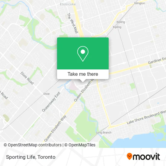 Sporting Life map