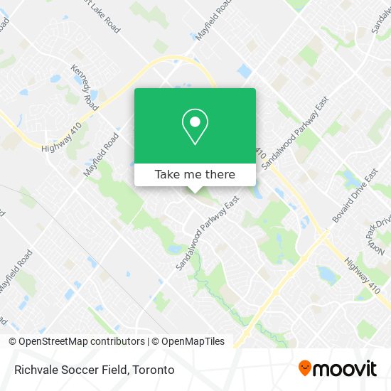 Richvale Soccer Field plan