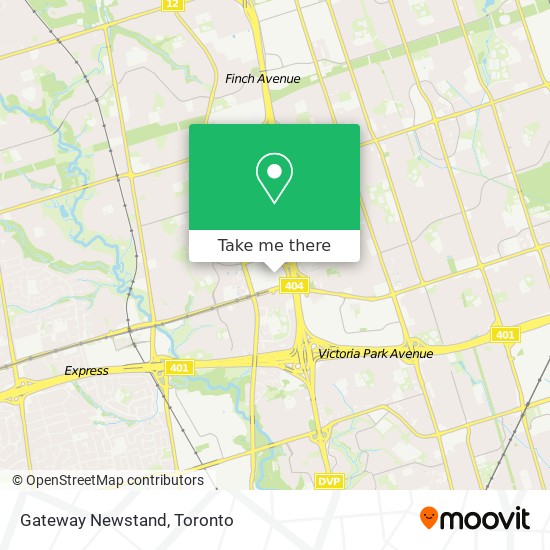 Gateway Newstand map