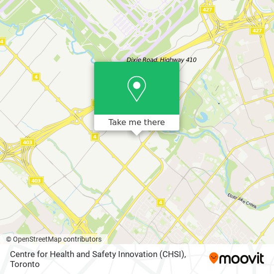 Centre for Health and Safety Innovation (CHSI) plan