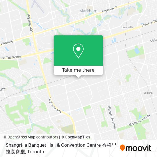 Shangri-la Banquet Hall & Convention Centre 香格里拉宴會廳 map