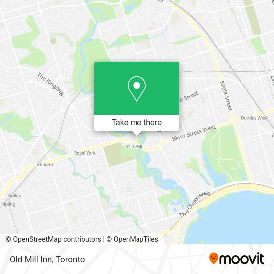 Old Mill Inn map