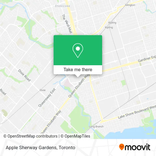 Apple Sherway Gardens map
