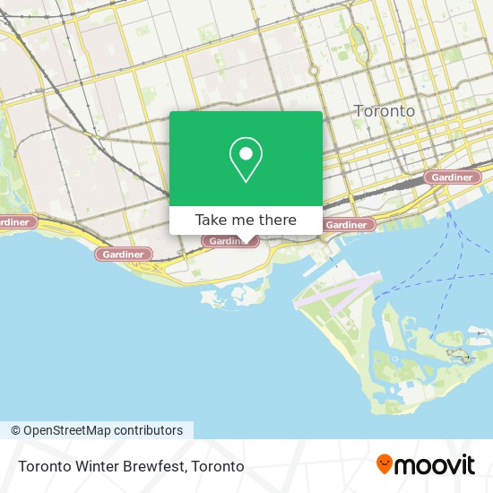 Toronto Winter Brewfest plan