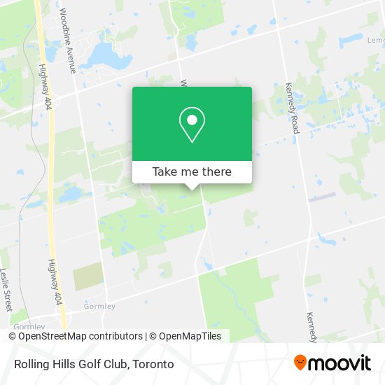 Rolling Hills Golf Club plan