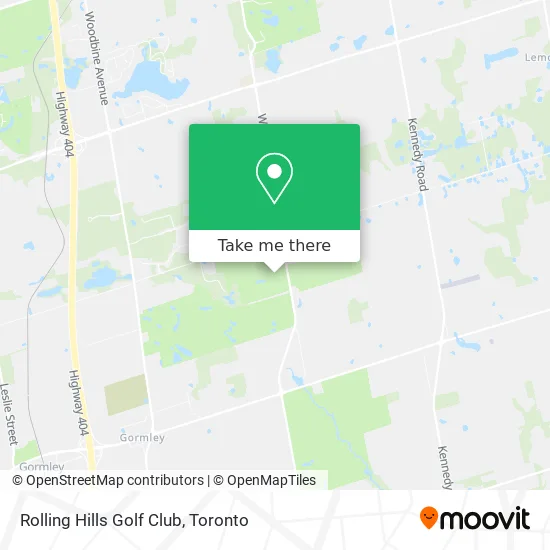 Rolling Hills Golf Club map