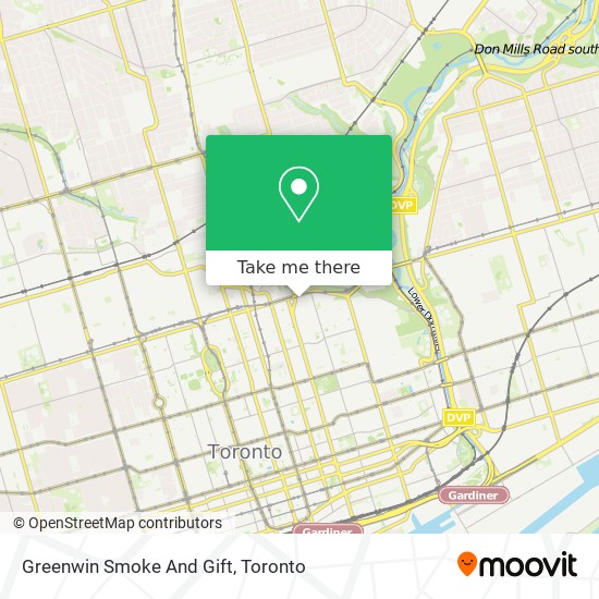 Greenwin Smoke And Gift map
