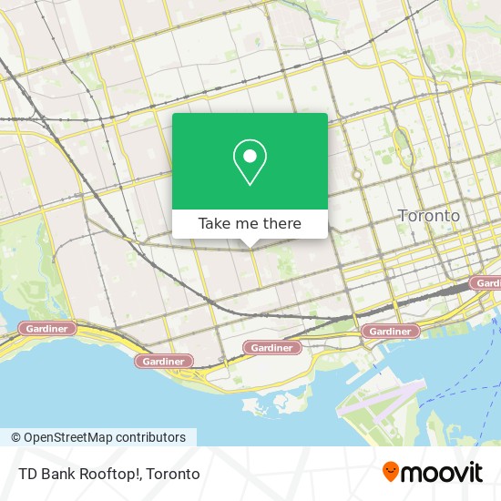 TD Bank Rooftop! map
