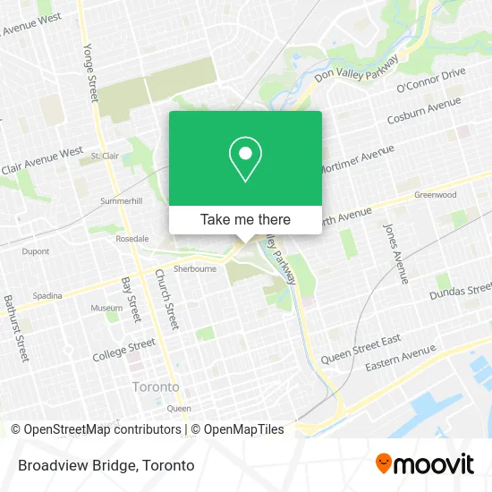 Broadview Bridge map