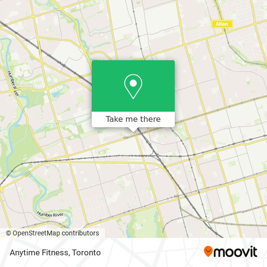 Anytime Fitness map