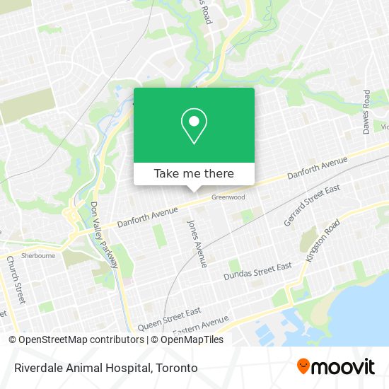 Riverdale Animal Hospital map