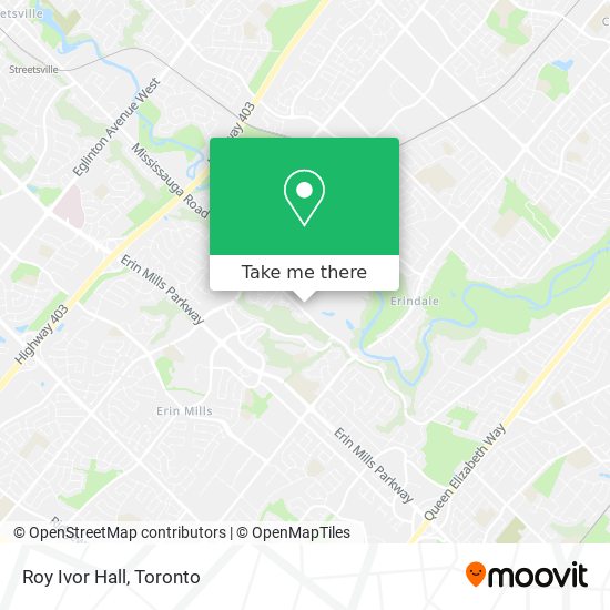 Roy Ivor Hall map