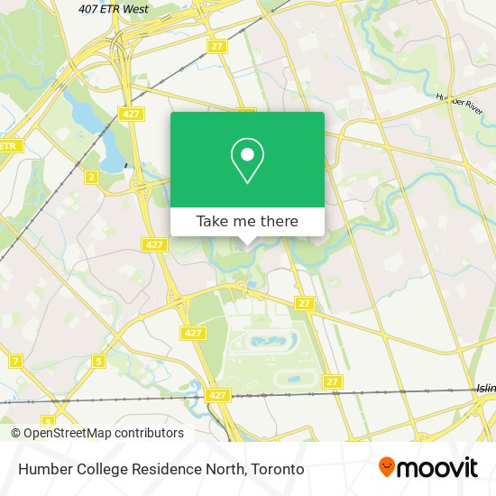 Humber College Residence North plan