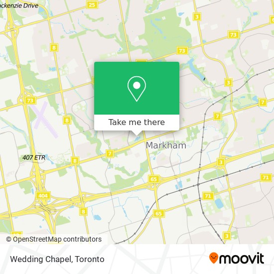 Wedding Chapel map