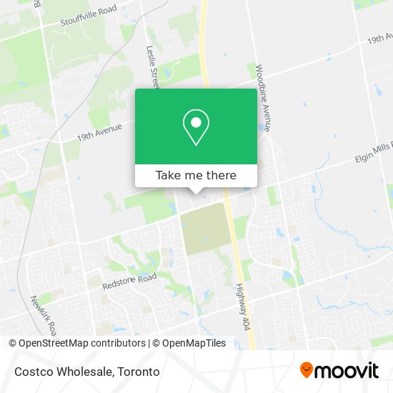 Costco Wholesale map