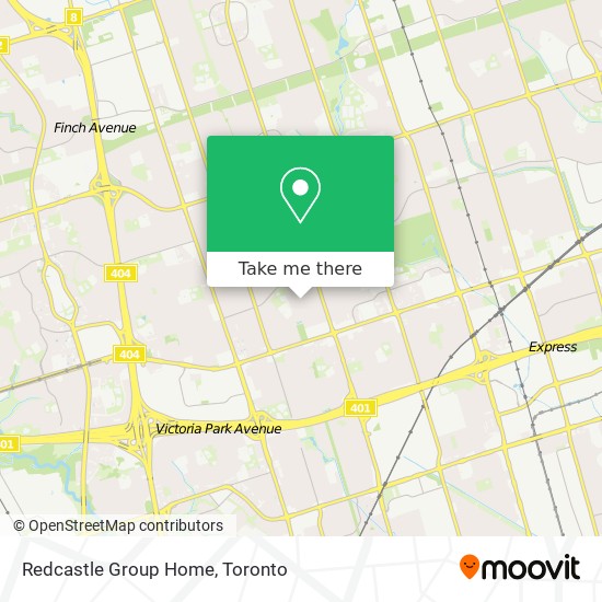 Redcastle Group Home map
