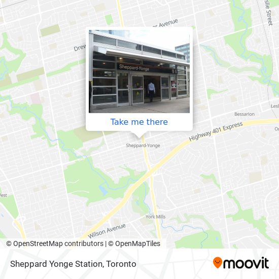 Sheppard Yonge Station plan