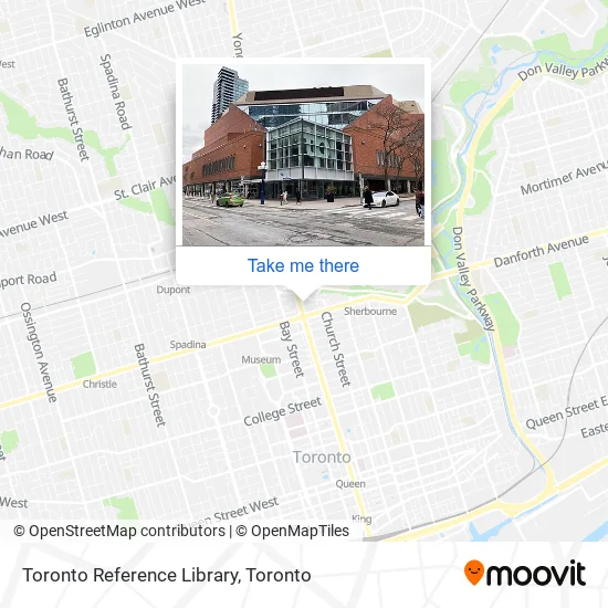 Toronto Reference Library plan