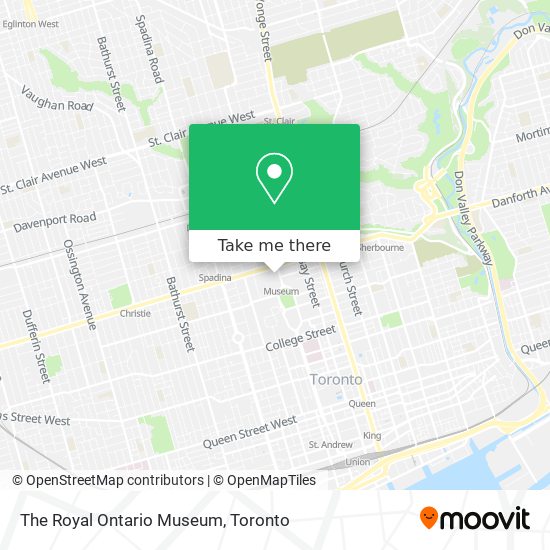 The Royal Ontario Museum map