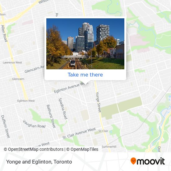 Yonge and Eglinton plan