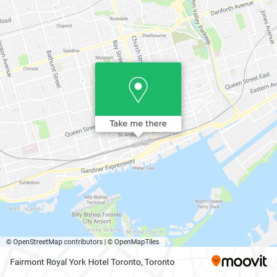 Fairmont Royal York Hotel Toronto plan