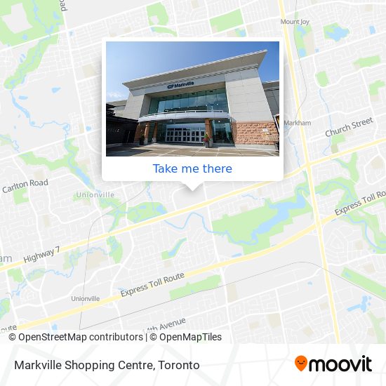 Markville Shopping Centre map