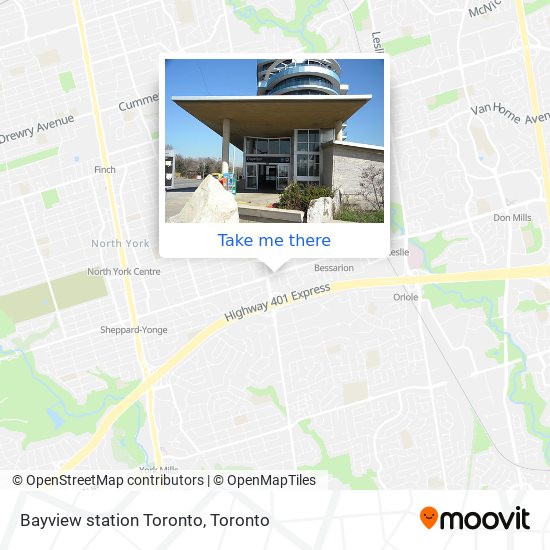 Bayview station Toronto plan