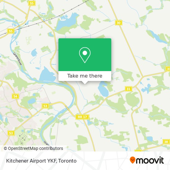 Kitchener Airport YKF plan