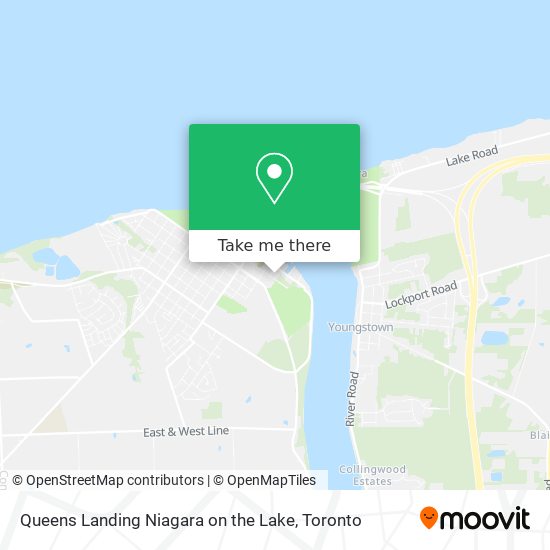 Queens Landing Niagara on the Lake map